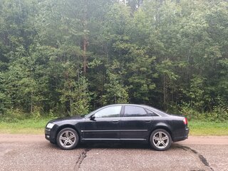 2006 Audi A8 Long II (D3) Рестайлинг, чёрный, 950000 рублей, вид 3