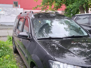 2021 Lada (ВАЗ) Largus I Рестайлинг, чёрный, 1100000 рублей, вид 2