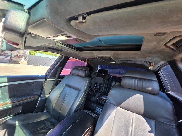 2005 BMW 7 серии 750Li IV (E65/E66) Рестайлинг, чёрный - вид 13
