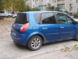 2007 Renault Scenic Grand II Рестайлинг, синий, 445000 рублей, вид 3