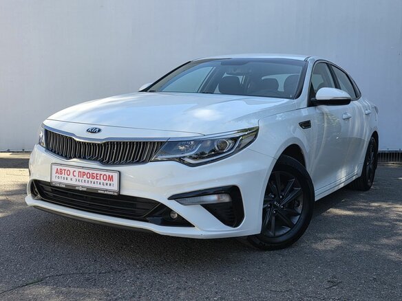 2019 Kia Optima IV Рестайлинг, белый