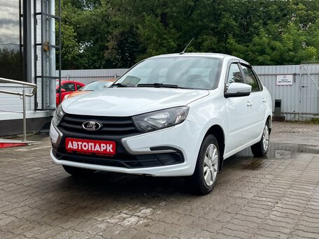 2022 Lada (ВАЗ) Granta I Рестайлинг, белый, 519000 рублей, вид 4
