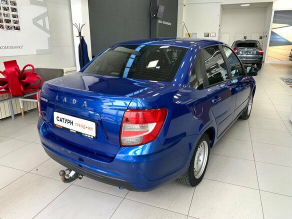 2022 Lada (ВАЗ) Granta I Рестайлинг, синий - вид 5