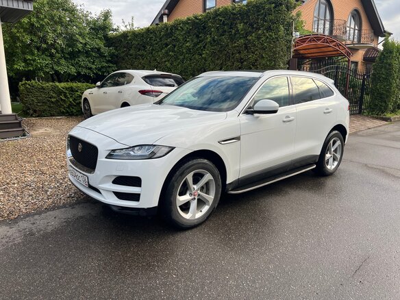 2020 Jaguar F-Pace I, белый, 3150000 рублей - вид 1