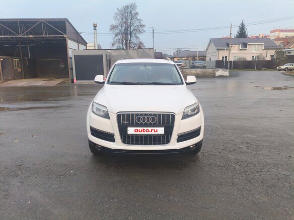 2010 Audi Q7 I (4L) Рестайлинг, белый, 1500000 рублей - вид 2