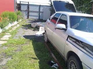 2003 Lada (ВАЗ) 2112, серебристый, 110000 рублей, вид 3