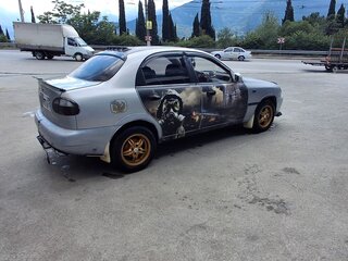 2007 Daewoo Lanos, серый, 300000 рублей, вид 5