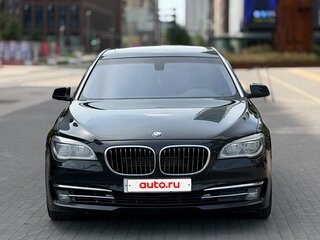 2012 BMW 7 серии Long 750Li xDrive V (F01/F02/F04) Рестайлинг, чёрный, 1690000 рублей, вид 2