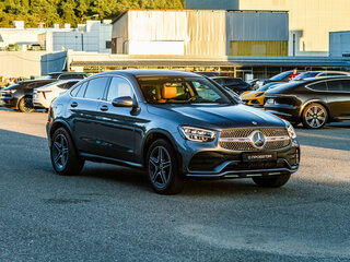 2019 Mercedes-Benz GLC Coupe 300 I (C253) Рестайлинг, серый, 3870000 рублей, вид 3