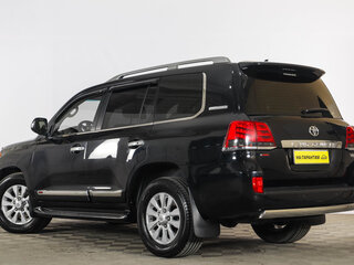 2014 Toyota Land Cruiser 200 Series Рестайлинг 1, чёрный, 4349000 рублей, вид 4