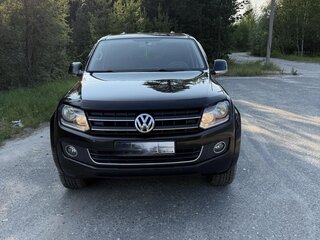 2013 Volkswagen Amarok Double Cab full-time I, чёрный, 1850000 рублей, вид 2