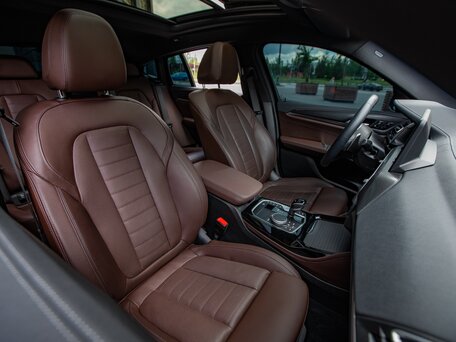 2024 BMW X4 20i II (G02) Рестайлинг, синий, 7200000 рублей, вид 3