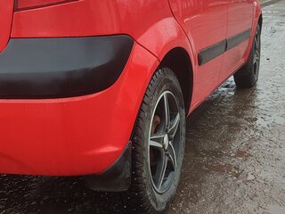2009 Hyundai Getz I Рестайлинг, красный, 400000 рублей, вид 5