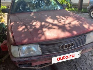 1988 Audi 100 III (C3) Рестайлинг, красный, 130000 рублей, вид 1