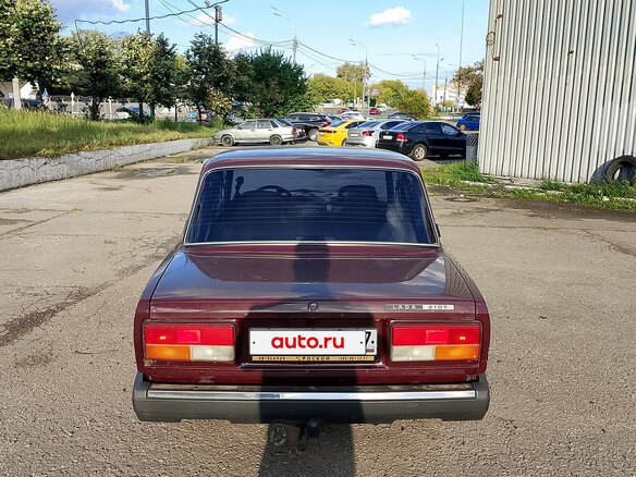 2006 Lada (ВАЗ) 2107, пурпурный, 210000 рублей - вид 4