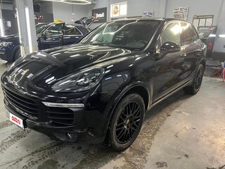 2016 Porsche Cayenne Diesel II Рестайлинг (958), чёрный, 2780000 рублей, вид 1