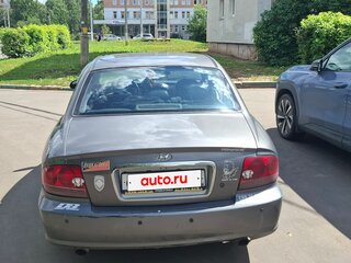2008 Hyundai Sonata ТагАЗ IV (EF) Рестайлинг, серый, 450000 рублей, вид 2