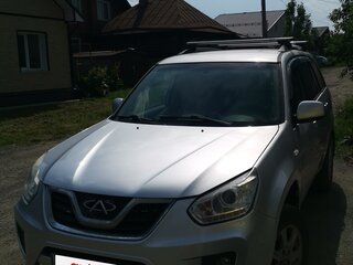 2014 Chery Tiggo (T11) I Рестайлинг (FL), серебристый, 400000 рублей, вид 2