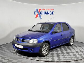 2006 Renault Logan I, синий, 219000 рублей, вид 1