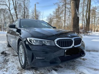 2020 BMW 3 серии 320d xDrive VII (G2x), чёрный, 2800000 рублей, вид 2