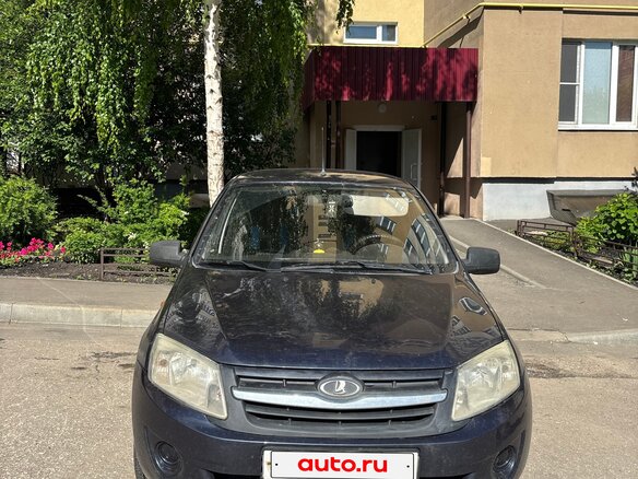 2013 Lada (ВАЗ) Granta I, синий, 320000 рублей - вид 1