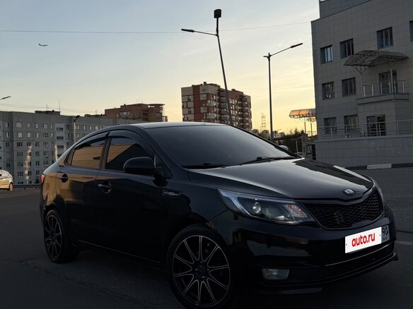 2016 Kia Rio III Рестайлинг, чёрный, 770000 рублей - вид 1
