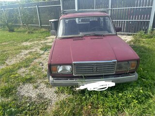 2000 Lada (ВАЗ) 2107, пурпурный, 100000 рублей, вид 1