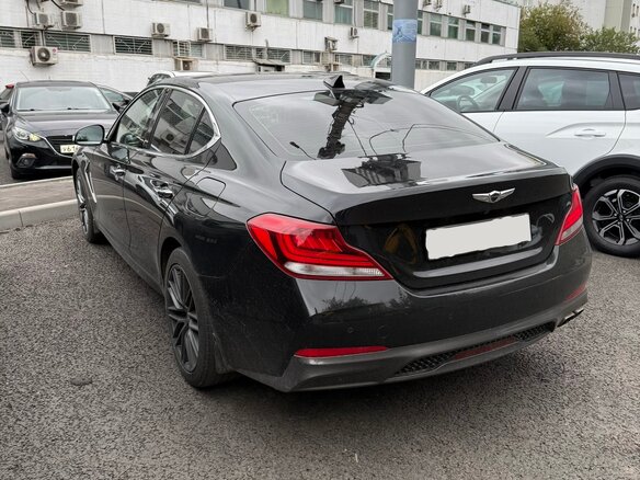 2020 Genesis G70 I, чёрный - вид 4
