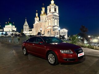 2005 Audi A6 III (C6), красный, 645000 рублей, вид 3