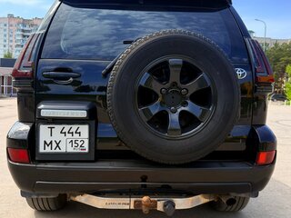 2005 Toyota Land Cruiser Prado 5-speed 120 Series, чёрный, 1500000 рублей, вид 4