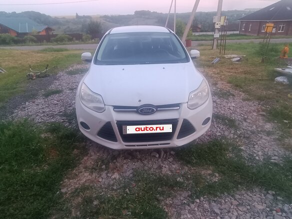 2013 Ford Focus III, белый, 470000 рублей