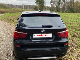 2012 BMW X3 20i xDrive II (F25), чёрный, 1500000 рублей, вид 4