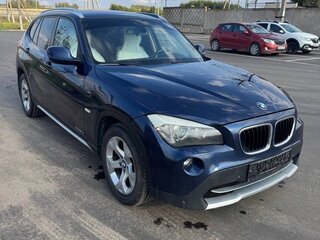 2012 BMW X1 20d I (E84) Рестайлинг, синий, 1600000 рублей, вид 1