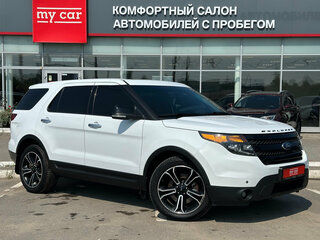 2015 Ford Explorer Sport V, белый, 1745000 рублей, вид 3