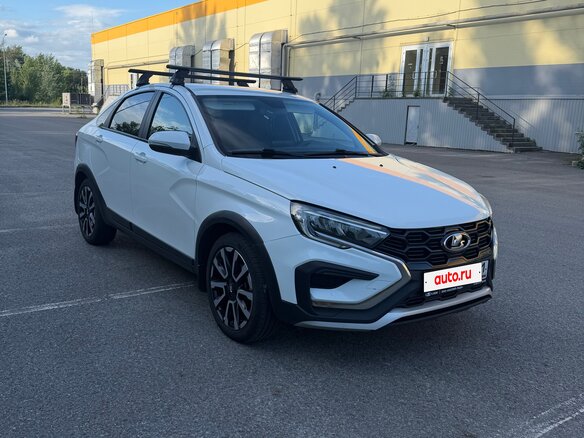 2023 Lada (ВАЗ) Vesta Cross I Рестайлинг (NG), белый, 1200000 рублей - вид 1