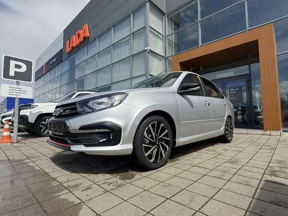 2026 Lada (ВАЗ) Granta Sport I Рестайлинг, серебристый - вид 9