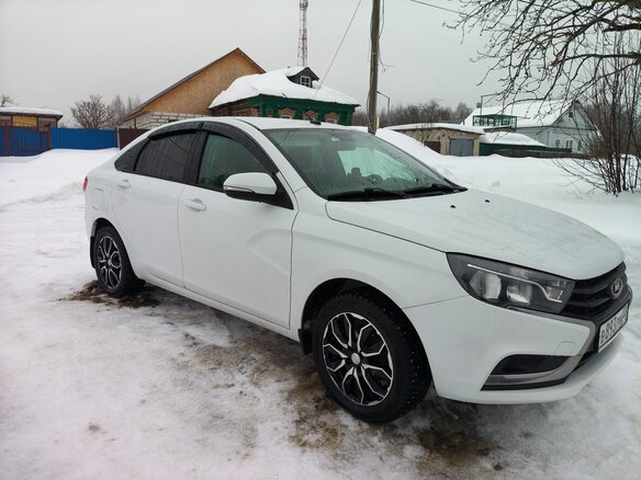 2017 Lada (ВАЗ) Vesta I, белый - вид 8