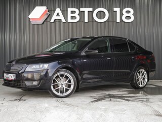 2015 Skoda Octavia III (A7), чёрный, 1569000 рублей, вид 1