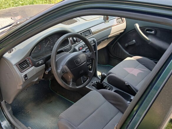 1998 Honda Civic VI Рестайлинг, зелёный, 300000 рублей - вид 5