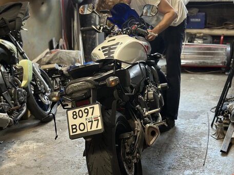 2010 Honda CB 600F Hornet, белый, 590000 рублей, вид 5