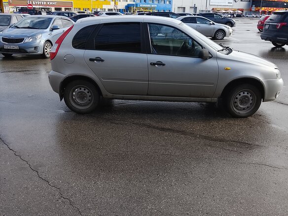 2009 Lada (ВАЗ) Kalina I, серебристый, 310000 рублей - вид 11