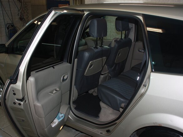 2008 Renault Scenic II Рестайлинг, бежевый, 585000 рублей - вид 12