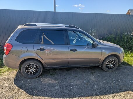 2017 Lada (ВАЗ) Kalina II, коричневый, 407000 рублей, вид 2