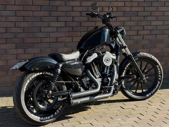 2015 Harley-Davidson Sportster 883, чёрный, 850000 рублей - вид 6
