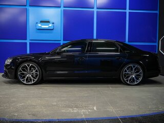 2014 Audi A8 Long III (D4) Рестайлинг, чёрный, 2200000 рублей, вид 3