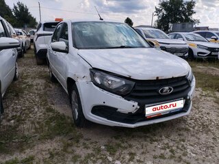 2022 Lada (ВАЗ) Granta I Рестайлинг, белый, 570845 рублей, вид 2
