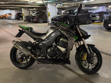 2015 Kawasaki Z 1000, зелёный, 1050000 рублей, вид 1