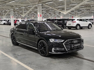 2021 Audi A8 Long 55 TFSI IV (D5), чёрный, 4530000 рублей, вид 3