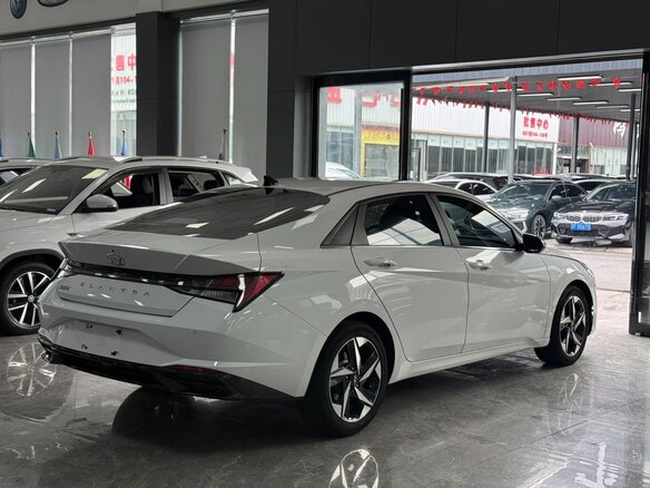 2022 Hyundai Elantra VII (CN7), белый, 1490000 рублей - вид 4