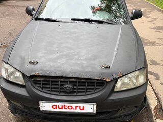 2000 Hyundai Accent II, чёрный, 220000 рублей, вид 1